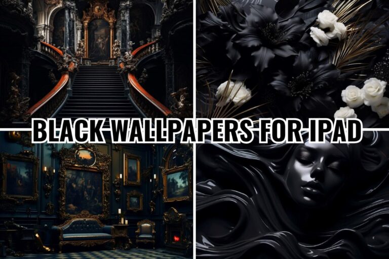 40 Captivating Black Wallpapers for Your iPad