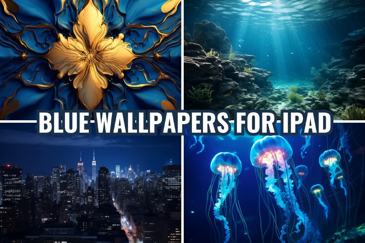 blue wallpapers for ipad