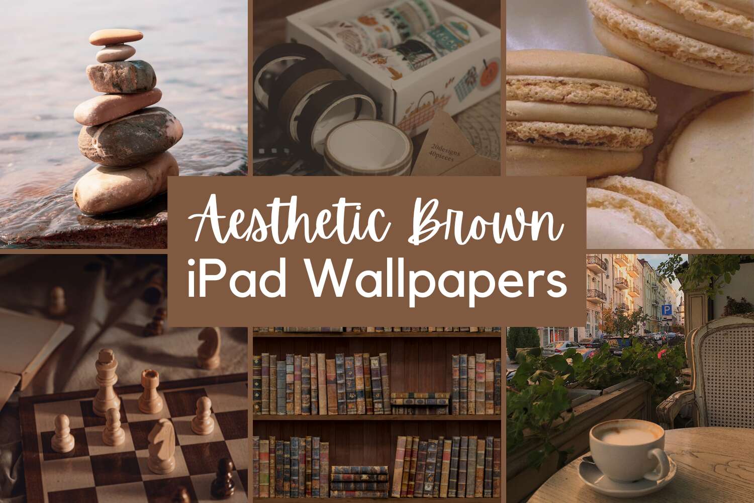 aesthetic brown ipad wallpapers