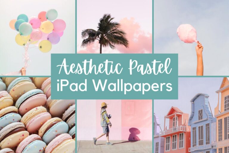 30+ Aesthetic Pastel iPad Wallpapers