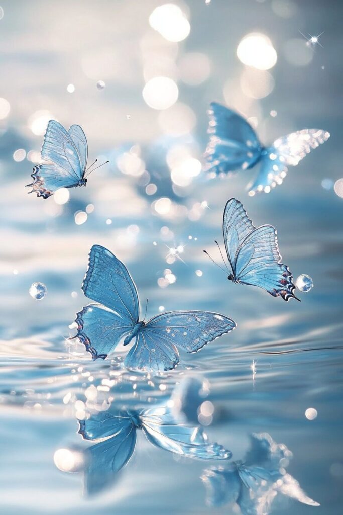 blue butterfly walllpapers - 10