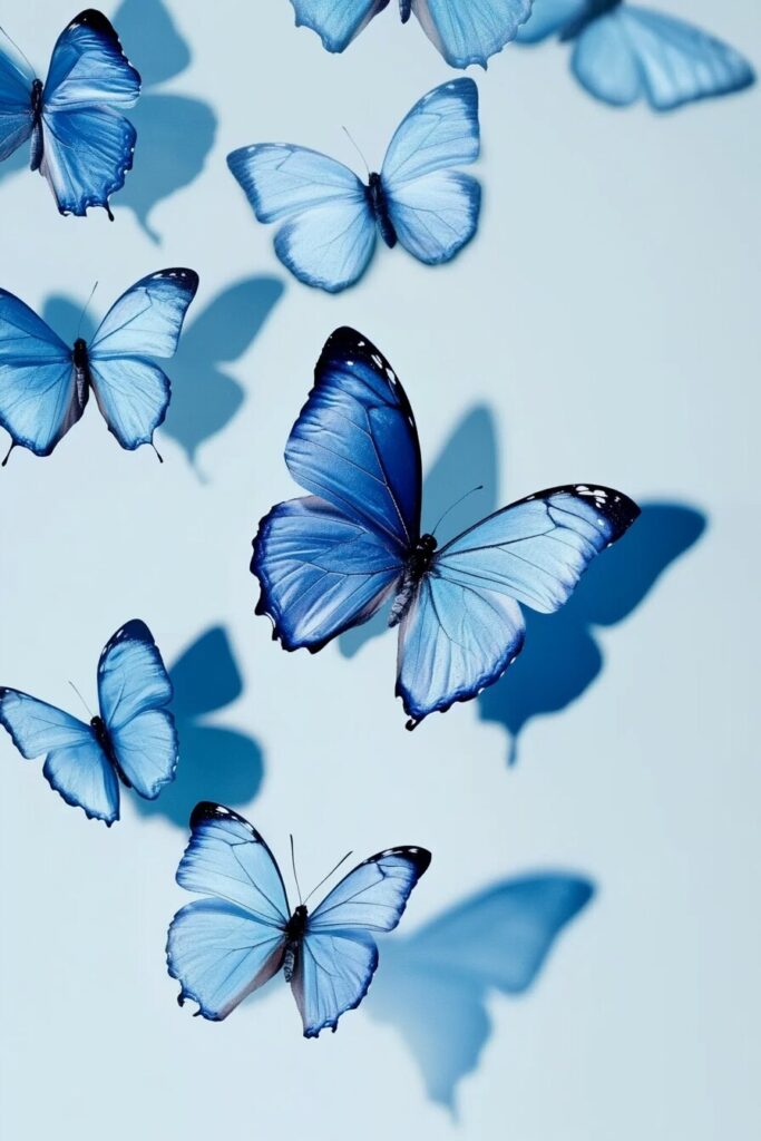 blue butterfly walllpapers - 14