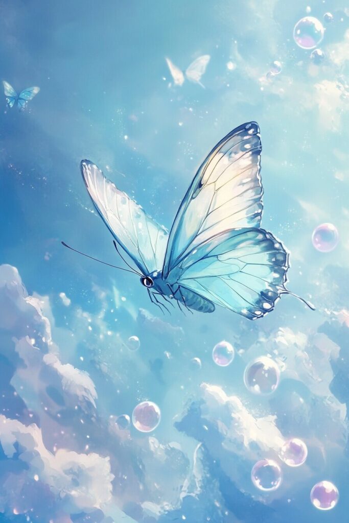 blue butterfly walllpapers - 19