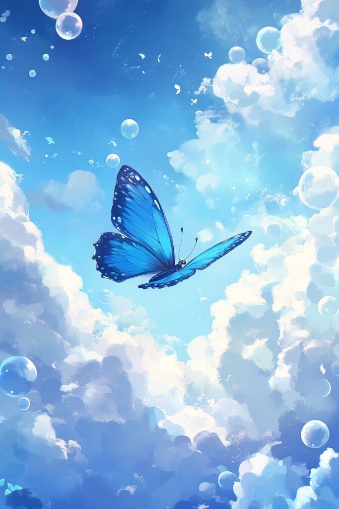 blue butterfly walllpapers - 20