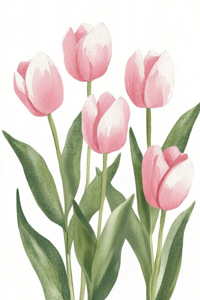 girly tulip wallpaper for iphone