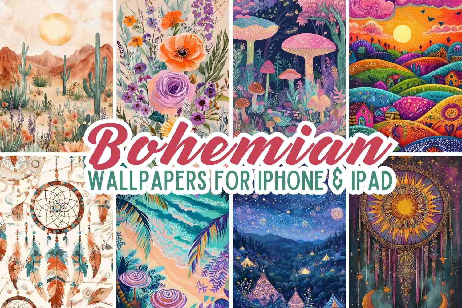 50 Chic Boho Wallpapers You’ll Want to Download Now