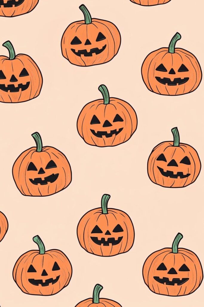 halloween wallpaper with pumpkins