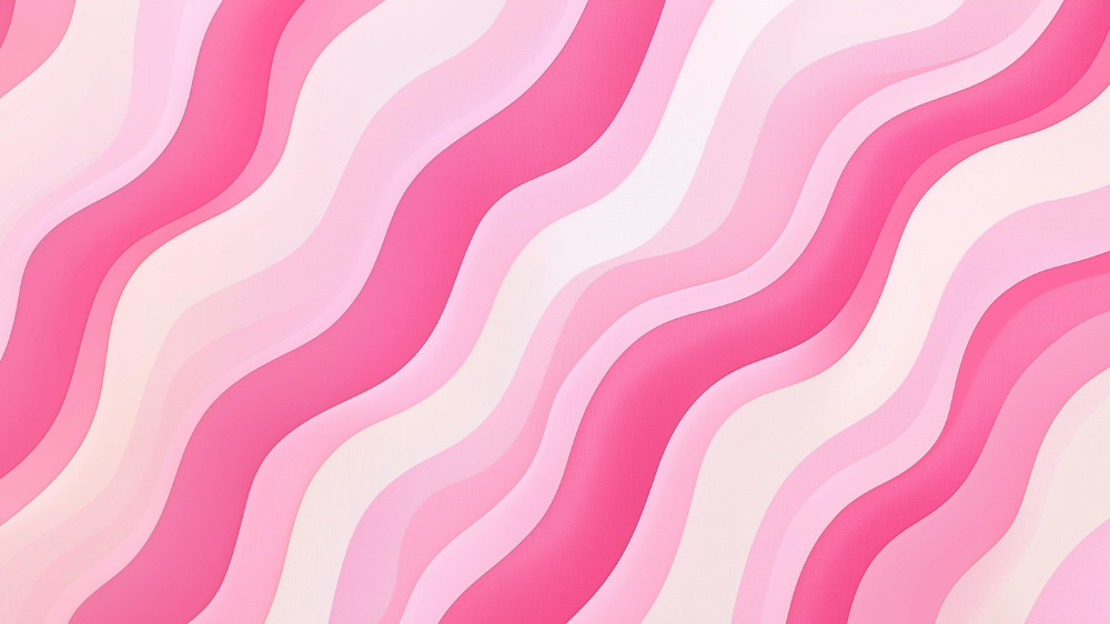 mac pink wallpaper with curvy waves