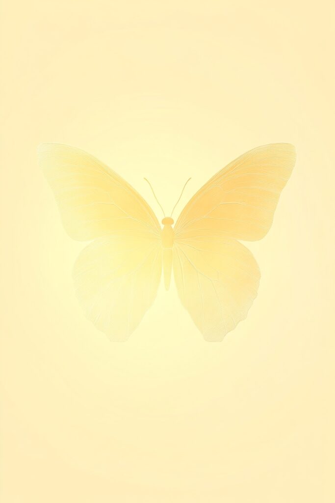 yellow butterfly wallpaper